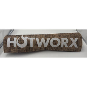 HOTWORX | Yoga Mat |72x24 | Brown Hemp Fiber | Non-Slip | Preowned Excellent